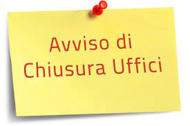 Avviso chiusura uffici comunali 2 e 3 aprile
